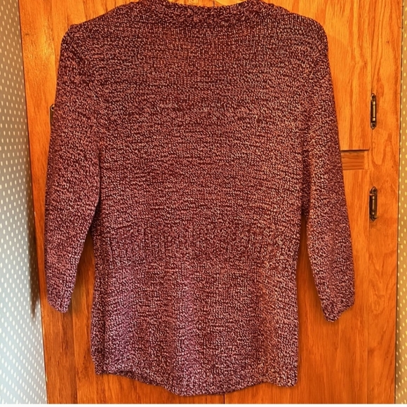 Eddie Bauer Sweaters - EDDIE BAUER Raspberry Cardigan Sweater